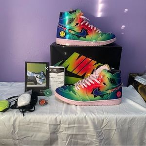 Jordan 1 j balvin size 14 og all with stockx receipt